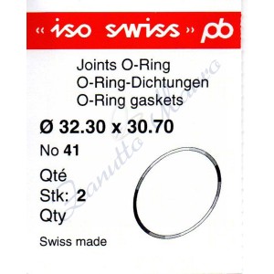 OR Standard ISO041 busta 2 pz Diam.int. 30.70 sezione 0.80