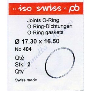 O-Ring Quartz ISO447 busta 2 pz Diam.int. 30.50 sezione 0,50