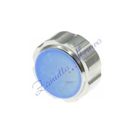 Corona impermeabile in acciaio canotto corto mm 7,5 passo 90 tubo 2,5