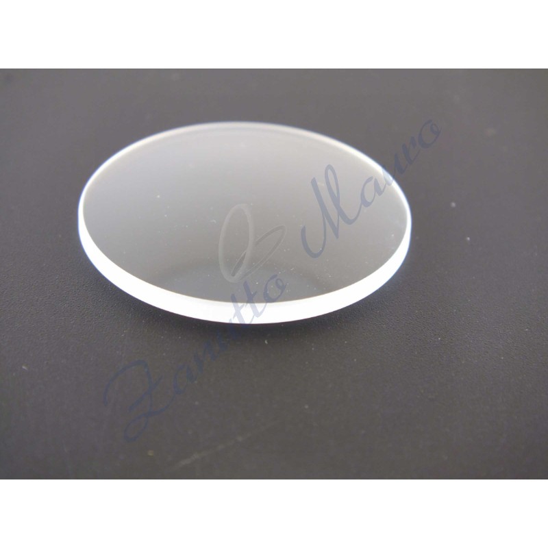 Vetro minerale ottico spessore al bordo mm 2,50 diametro 295