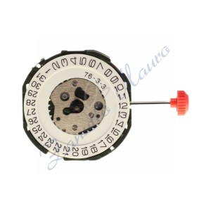 Movimento Miyota 2117 3 sfere data al 3 quarzo