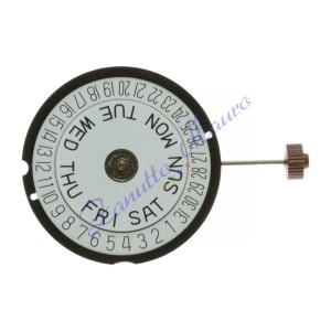 Movimento Ronda 517-D6 3 sfere Day Date al 6