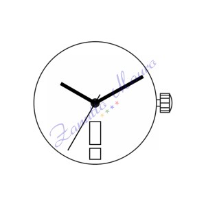 Movimento Ronda 517-D6 3 sfere Day Date al 6