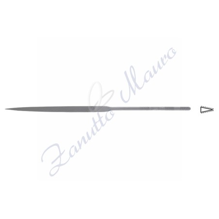 Lima ad ago LA2405 coltello mm 200 taglio 3 Vallorbe