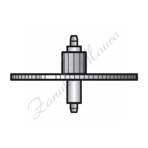 Ruota dei secondi bassa Unitas 6497 senza secondi ricambio 220
