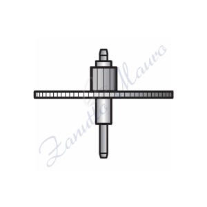 Ruota dei secondi con perni lunghi sotto Unitas 6497 ricambio 224 - 134364