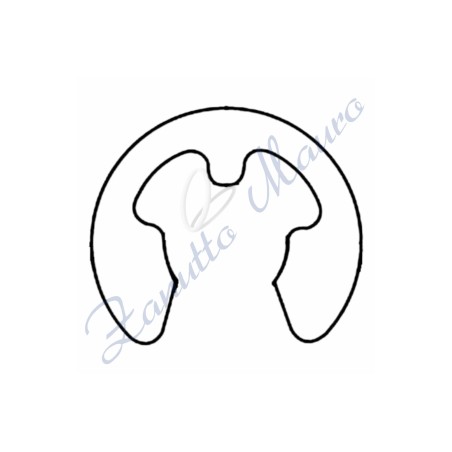 Clips anelli a scatto ferma pulsanti assortimento da 150 pezzi