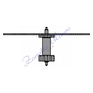 Ruota mediana ETA 2824-2 ricambio 210 codice 736105 - 736105