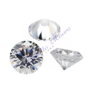 Cubic zirconia diametro mm 1,25 Confezione da 100 pezzi