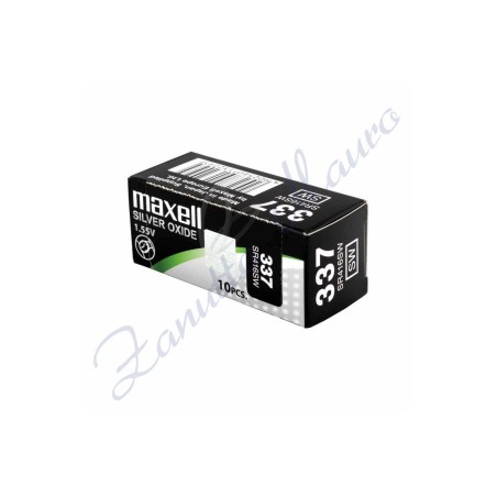 Pila Maxell  337  silver oxide SR416SW Hg 0%