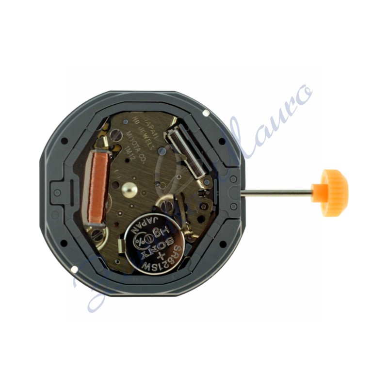 Movimento Miyota 1M12H6 3 sfere data al 6 quarzo