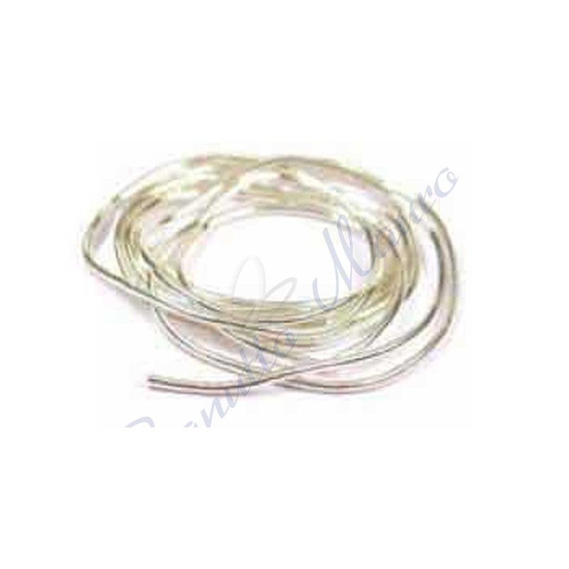 Canottiglia Griffin argentata cm 70 diam est.1,2 int 1,0