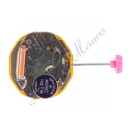 Movimento Miyota 9T13 3 sfere data al 3 quarzo