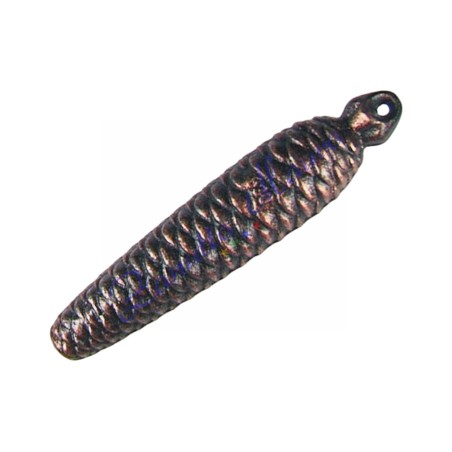 Peso pigna brunito da  875 grammi per orologi a cucù