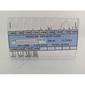 Assortimento 65 perni pressione mm 1,20 - SML46
