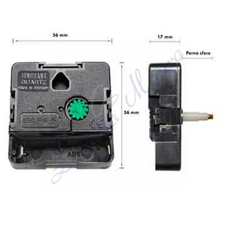 Movimento Junghans rinforzato misura 16