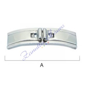 Chiusura in acciaio SK008 attacco mm 7 x 40 x 11 mm (C x A x B)