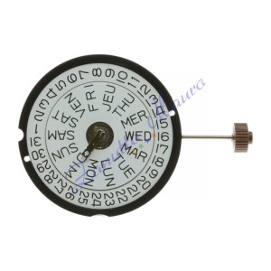 Movimento Ronda 517 3 sfere Day Date al 3