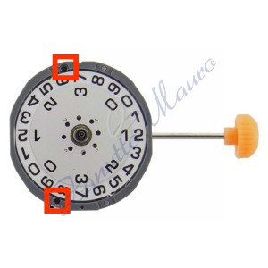 Movimento Miyota 1L50 quarzo