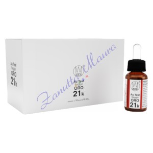 Acido per test oro 21k 10 cc circa