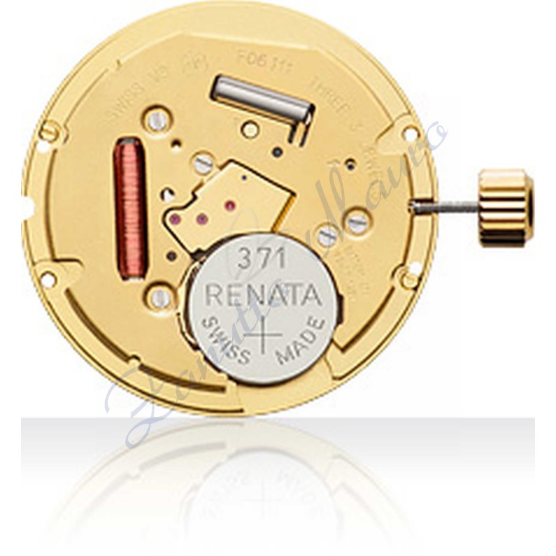 Movimento ETA F06.111-H6 3 sfere data al 6