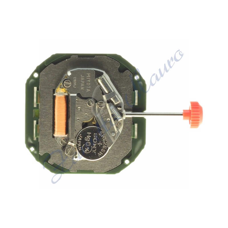 Movimento Miyota 2305 3 sfere day/date al 3 quarzo