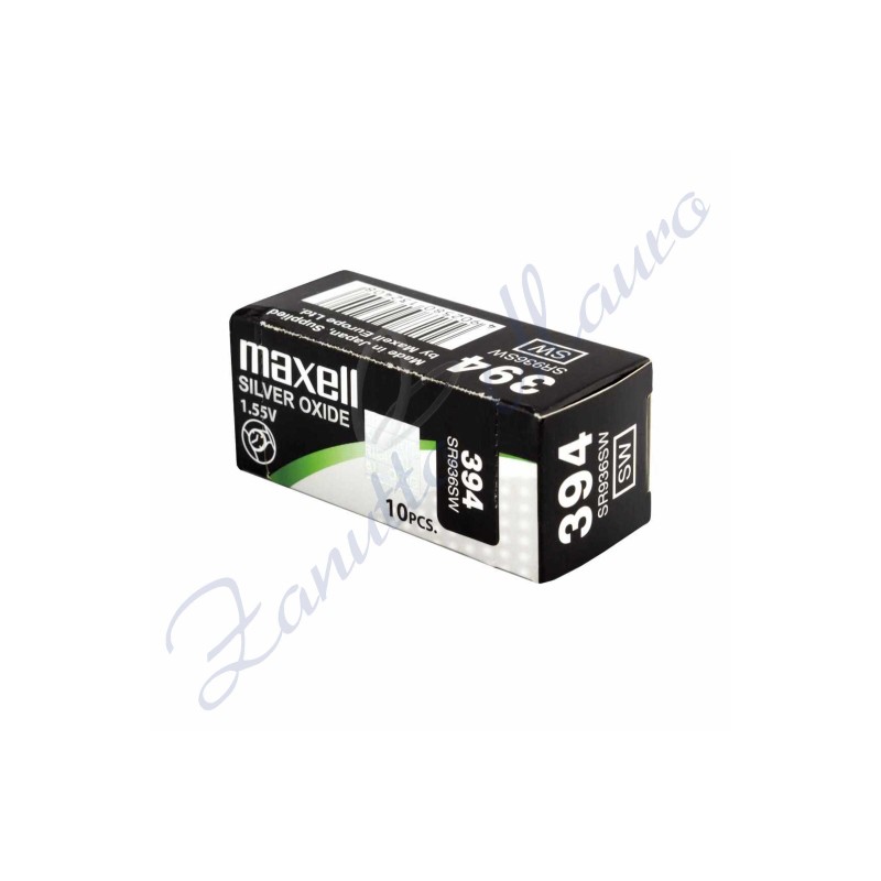 Pila Maxell  394  silver oxide SR936SW Hg 0%