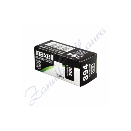 Pila Maxell  394  silver oxide SR936SW Hg 0%