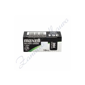 Pila Maxell  364  silver oxide SR621SW Hg 0%
