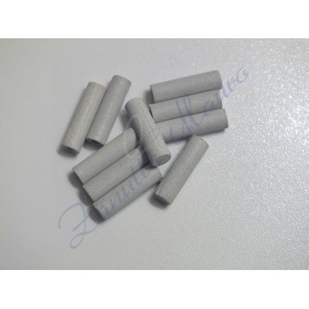 Moletta abrasiva bianca cilindrica diametro mm 6 confezione da 5 pezzi