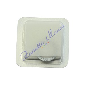 Disco data al 6 per ETA E61.041 e E61.111 sfondo bianco numeri neri