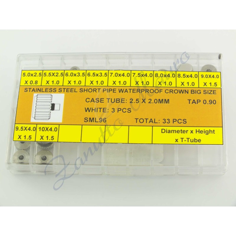 Assortimento 33 corone XL impermeabili SML96