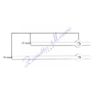 Coppia lancette 02B bianche per SKP e TMP