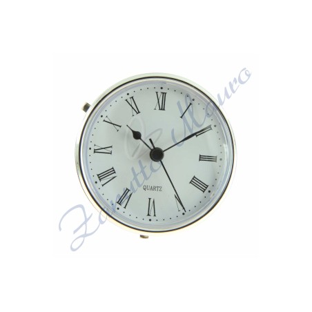 Movimento da incasso tondo mm 56/66 cromato