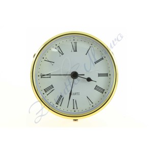 Movimento da incasso tondo mm 56/66 dorato