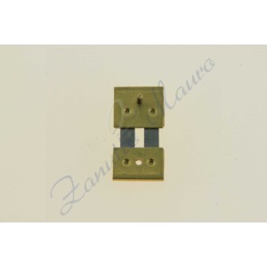 Sospensione per pendolo 18,5x9,0  in ottone e acciaio