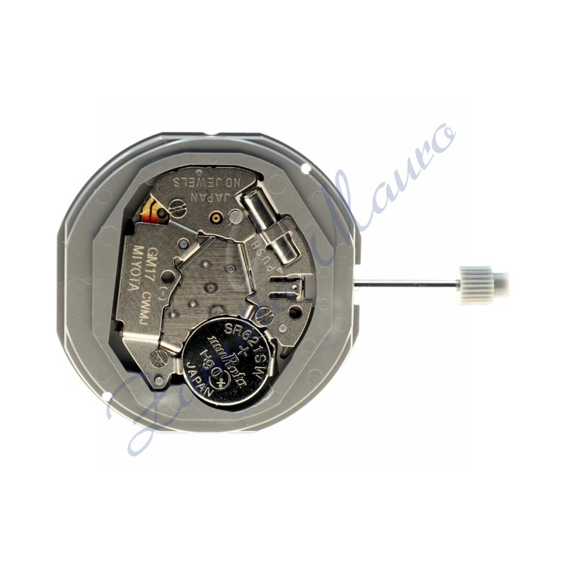 Movimento Miyota GM17-6 uguale a GM15 2 sfere con datario al 6