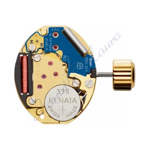 Movimento ETA 980.163.3 quarzo 2 sfere + secondia al 6 alto