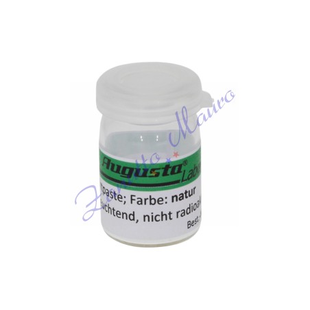 Pasta luminescente colore nature per indici e lancette. Contenuto 2 gr