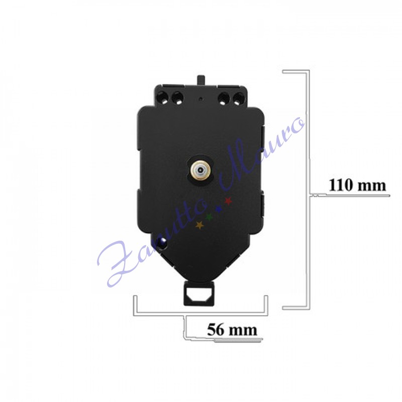 Movimento TMP 17 silent parete mm 10 con pendolo
