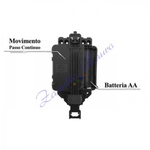 Movimento TMP 28 silent parete mm 20 con pendolo