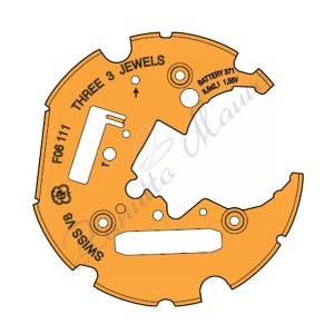 Cover circuito movimento ETA F06.111 ricambio 4038