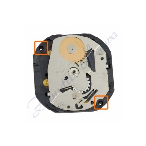 Movimento Hattory VX36 3 sfere con data al 3 e giorno al 9