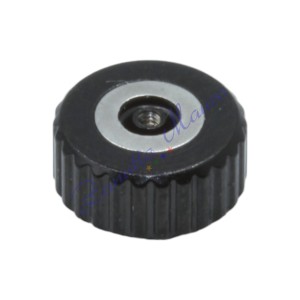 Corona impermeabile in acciaio col. nero 18 (3.50 mm) p.90 t.2.0