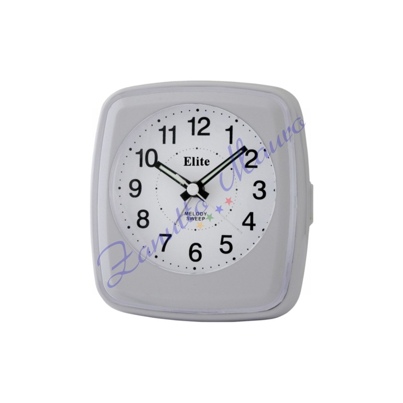 Sveglia Elite mm 85x110 ST4700 silver. Silent