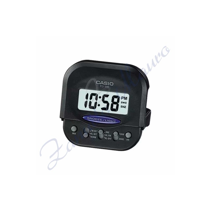 Sveglia Casio modelloPQ-30B-1EF colore nero