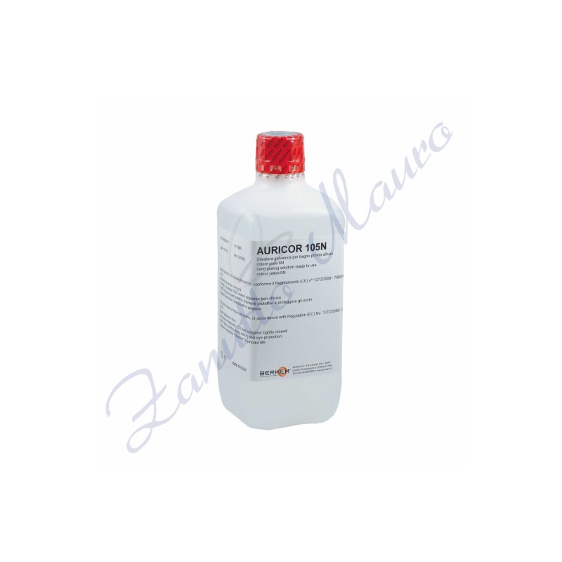 Doratura gialla AURICOR 105N pronta all'uso 1 litro AU 0,80 gr