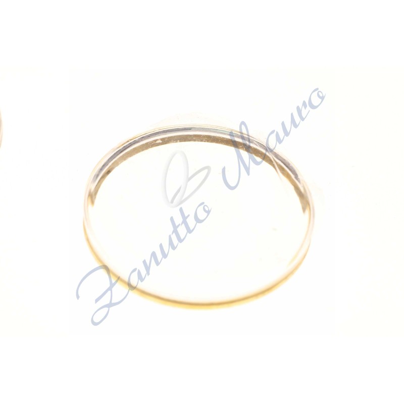 Vetro acrilico plus per Omega 5140 con anello di tensione dorato 306