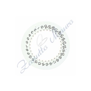 Disco data al 4 orizzontale per ETA 251.262 bianco/nero