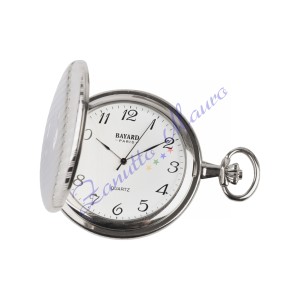 Orologio da tasca Bayard TX23 con movimento al quarzo e numeri arabi